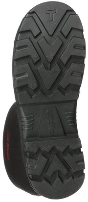 Badger Plain Toe Boot by TINGLEY – 11 Women/9 Men, Rubber, Black, Pack of 11, Model 87151
