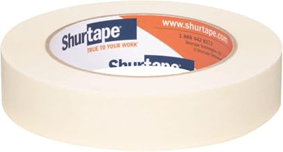 Shurtape Economy Grade Masking Tape, 1 in. x 60 yds. (Natural)
