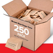 Stock Your Home Brown / 0.04 Ounce (Pack of 250) / 250 Brown Granulated Sugar