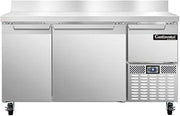 CRA60-BS Refrigerated Base Worktop Unit, 60" W, With Backsplash
