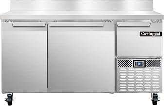 CRA60-BS Refrigerated Base Worktop Unit, 60" W, With Backsplash