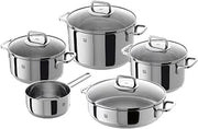 ZWILLING Quadro – 5 Piece Cookware Set, Silver Colour, 58 x 35 x 30 cm