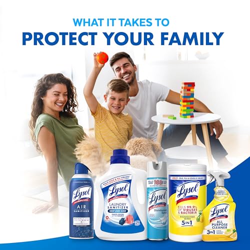 Lysol Lemon and Lime Blossom / 80 Count (Pack of 3) / Yellow Color Disinfectant Wipes