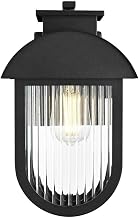 Albert One Light Outdoor Wall Sconce Black