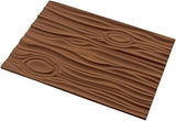 Silikomart Magic Wood Mat, Silicone, Brown, 25 x 18.5 x 0.6 cm