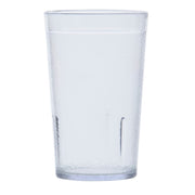 G.E.T. Stackable Pebbled Tumblers 5 Oz Clear SAN Plastic by G E T ENTERPRISES LLC – 5.0 fluid_ounces, Plastic, Clear, Pack of 72, Model 6605-1-60-CL