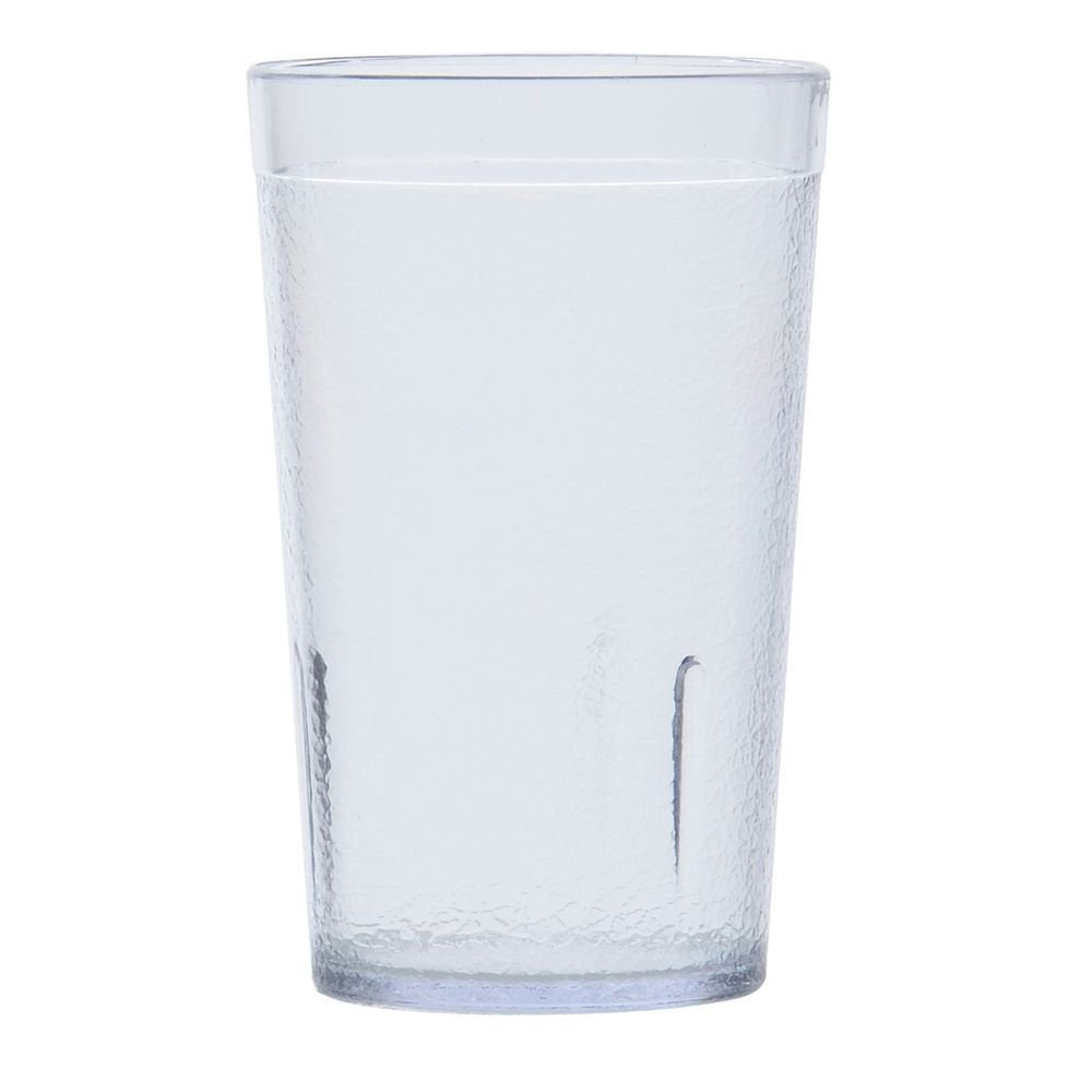 G.E.T. Stackable Pebbled Tumblers 5 Oz Clear SAN Plastic by G E T ENTERPRISES LLC – 5.0 fluid_ounces, Plastic, Clear, Pack of 72, Model 6605-1-60-CL