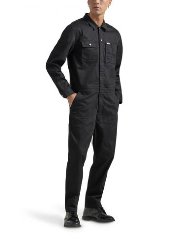 Men's Workwear Union-All by Lee – X-Large, Cotton, Spandex, Black, Model 112340449