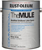 Rust-Oleum 393447 Navy Gray MULE Modified Urethane Latex Epoxy, Gloss, 1 Gal