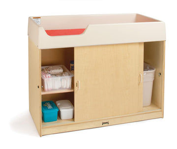 Baby Changing Table Diaper Storage with Pad by Jonti-Craft – Model 5114JC