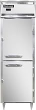 DL1W-SS-PT-HD Designer Line Single Section Pass-Thru Heated Cabinet, Full Stainless & Half-Height Doors