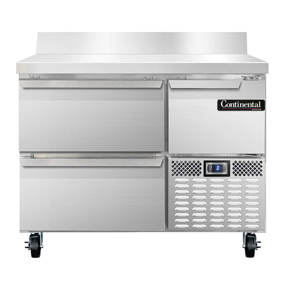 Freezer Base Worktop Unit by Continental Refrigerator – Model CFA43-BS-D