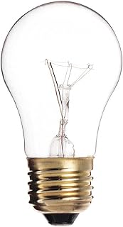 Satco 40W A15 Appliance Bulb - Medium Base - Clear - 130V