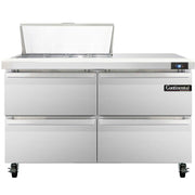 Sandwich Unit by Continental Refrigerator – Stainless Steel, Metallic, Model SW48-8-D