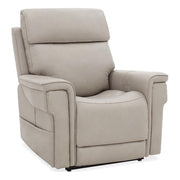 Lyra Lift Chair with Power Recline Headrest and Lumbar in Gray Leather by Hooker Furniture Corporation – unspecified, Leather, Grey, Model RC622-PHLL4-091