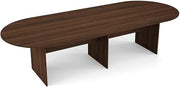 Kai by i5 Commercial 48" x 144" Racetrack Style Conference Table CT144 Walnut