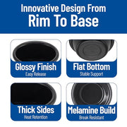 Carlisle FoodService Products Black / 3 oz / 1 Ramekins