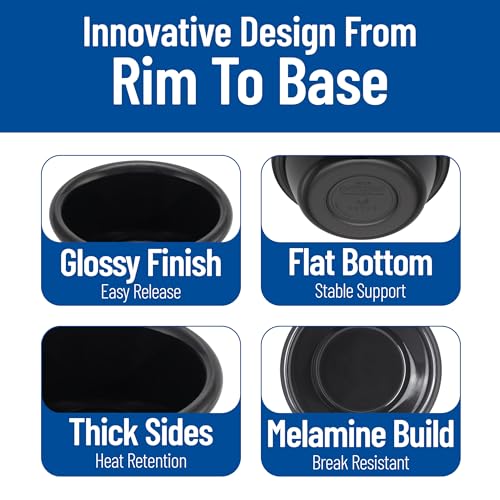 Carlisle FoodService Products Black / 3 oz / 1 Ramekins