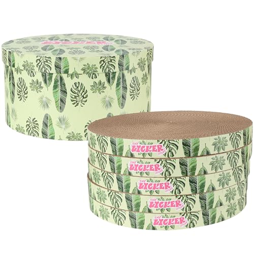 THE LICKER STORE Mint/Green / 12" / Modern;Mid-Century;Classic;Transitional;Traditional;Cottage;Casual Scratching Pads