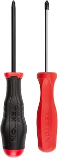 TEKTON High-Torque and Hard Handle Screwdriver Sampler Set, 2-Piece (Phillips #2) | DRV99901