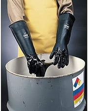 SHOWA Gloves N8-9 Neoprene Glove, Black, 9.0 (Pack of 36)
