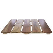 Wood Pallet Display Riser Rectangular - 30" L x 24" W x 2 1/2" H by HUBERT – Wood, Natural, Model 23688