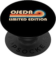 OJEDA Retro 70s 80s Sunset Stripe PopSockets Adhesive PopGrip