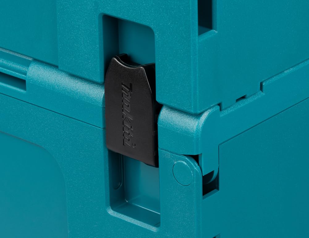 Interlocking Case by Makita – 4-3/8" x 15-1/2" x 11-5/8", Plastic, Black, Model 821549-5