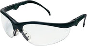 MCR Safety MCR KD310 Crews Klondike Plus Safety Glasses Ratchet Black Frame ClearLens (144 Pairs)