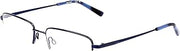 Flexon H6067 N 410 SHINY NAVY 52/18/145 MALE Eyewear Frame