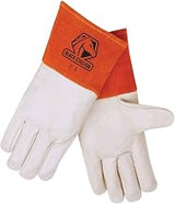 Black Stallion 25 Premium Grain Cowhide MIG Gloves with Kevlar® Stitching, Large