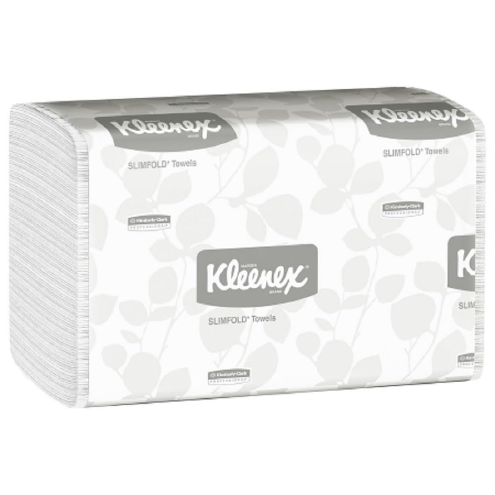 Kleenex SlimFold Towels by Kimberly-Clark – 90 Count (Pack of 1), Pack of 90, Model KIM04442