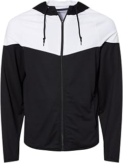 Badger Mens Spirit Outer-Core Jacket, 3XL, Maroon-White