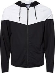 Badger Mens Spirit Outer-Core Jacket, S, Maroon-White