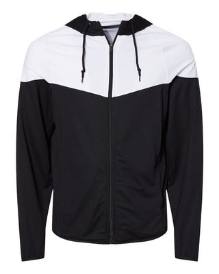 Mens Spirit Outer-Core Jacket by Badger – Maroon-white, Pack of 2