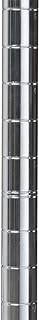 Akro-Mils AWP74UPRIGHT 74-Inch NSF Certified Industrial Grade Chrome Wire Shelf System Upright Leg Post Poles, (4 Pack), Silver