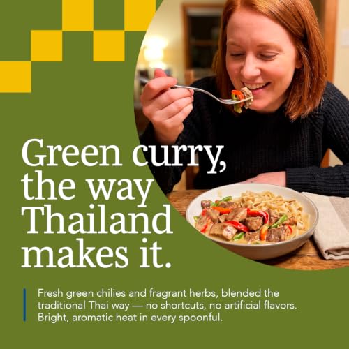 A Taste of Thai Green Curry Paste / 1 Pack / 1 Curry Sauce