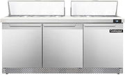 Continental Designer Mighty Top Sandwich Unit 72" DL72-18-FB