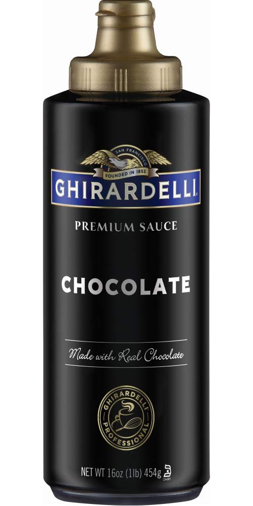 Chocolate Flavored Sauce by Ghirardelli – 16 Ounces