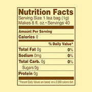Celestial Seasonings Unflavored / 40 Count (Pack of 1) / 1 Herbal