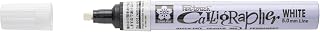 SAKURA - Pen-Touch Calligraphy Marker - Medium - White