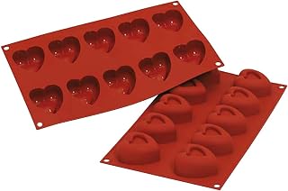 silikomart(シリコマート) Silicone Mart SF088 Medium Passion, 10 Pieces