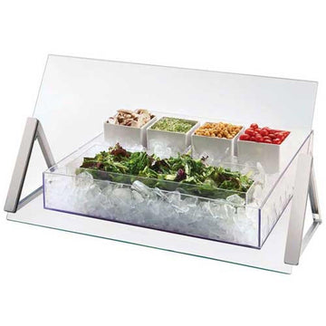 Cal Mil Glass Portable Sneezeguard by CAL-MIL – Model 3478339