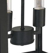 Elmgrove Two Light Outdoor Wall Mount Black by Artcraft Lighting – 23-1/2" x 10" x 11-1/4", Glass, Black, Model AC8882BK