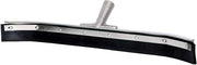 36" Black Buna Blend Floor Squeegee, Rubber Refill