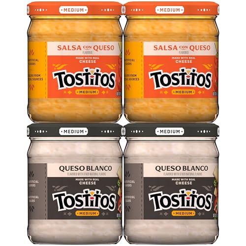 Tostitos Queso / 11.25 Ounce (Pack of 4) / 4 Count Dips, Salsas & Spreads