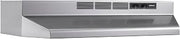 Broan-NuTone 4136SF 36-Inch Fingerprint Resistant Ductless Under-Cabinet Range Hood, 36", Stainless Finish with PrintGuard