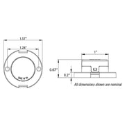 Buyers Products Company Blue / 1 Lighting Assemblies & Accessories