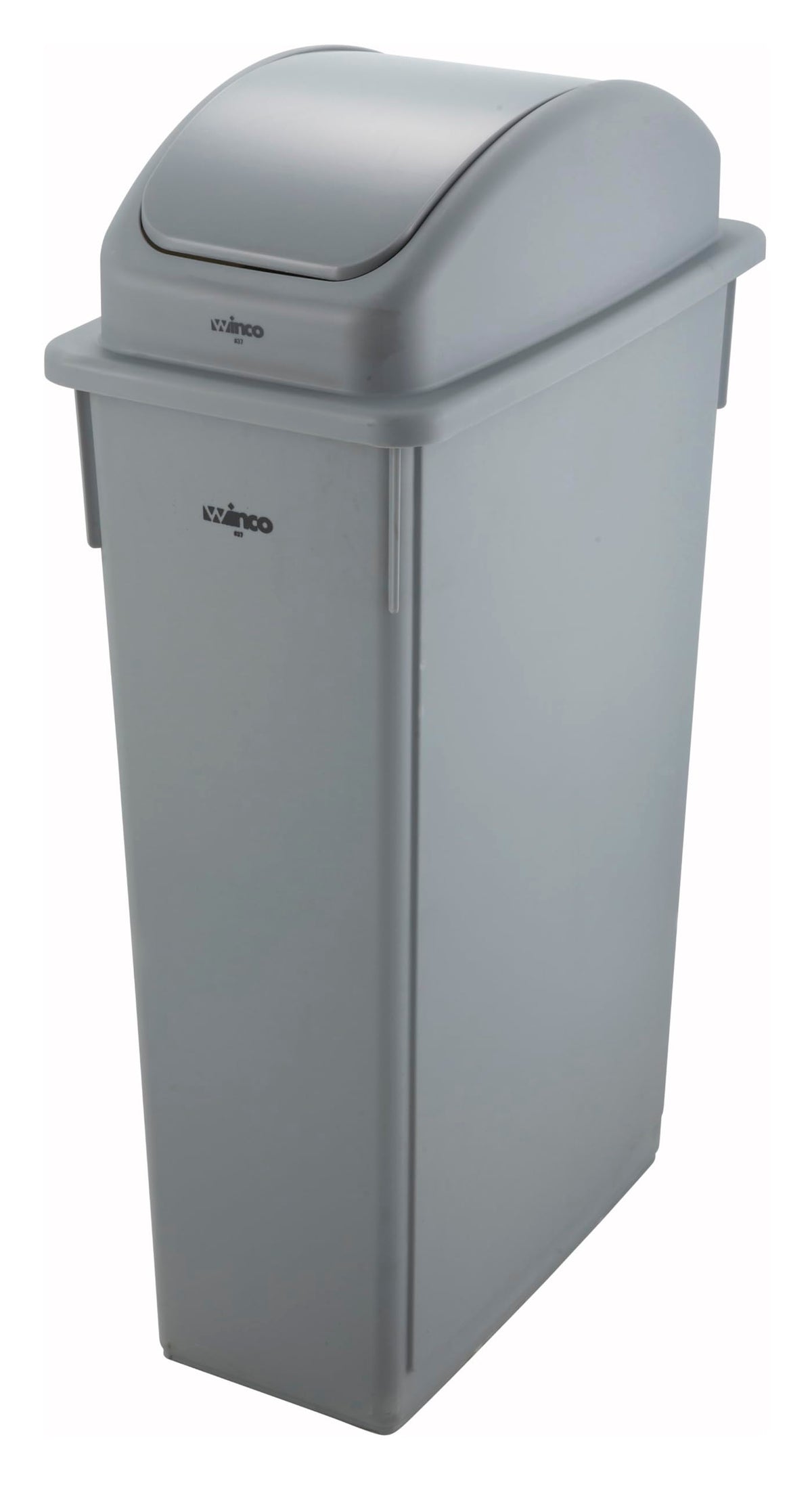 Winco Can / Gray / 23 Gallon Kitchen Trash Cans
