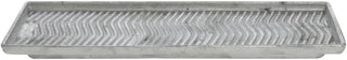 HUBERT Display Griddle Half Size Long Cast Aluminum - 21 3/8" L x 13" W x 1 1/2" H